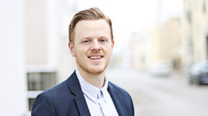 Porträttbild på Christoffer Jansson