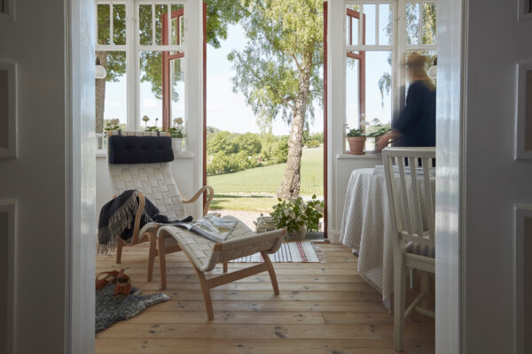 A chair in a summer house. Credits: Patrik Svedberg/imagebank.sweden.se