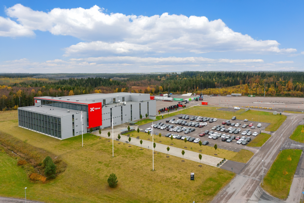 Drone pic of Kalmar