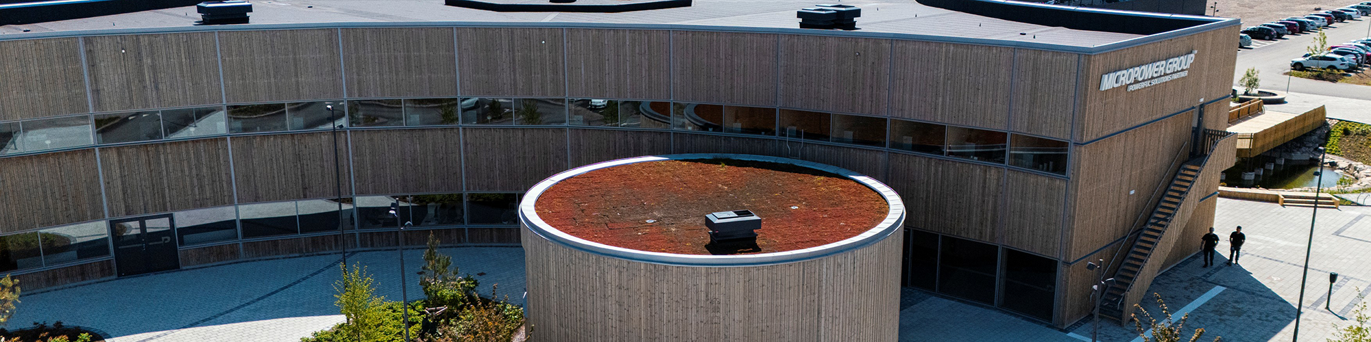 Micropowers facility in Växjö. Photo: Micropower Group